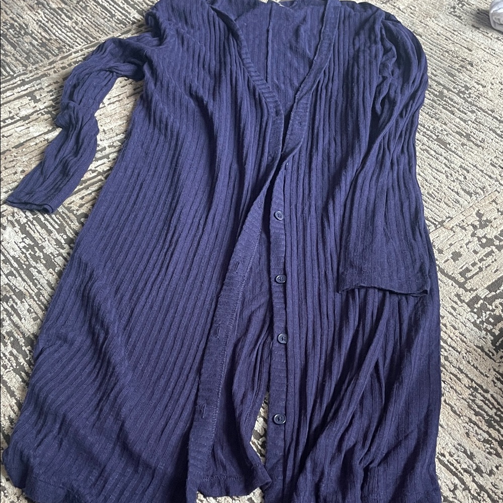 Old Navy Women's Navy Blue Cardigan